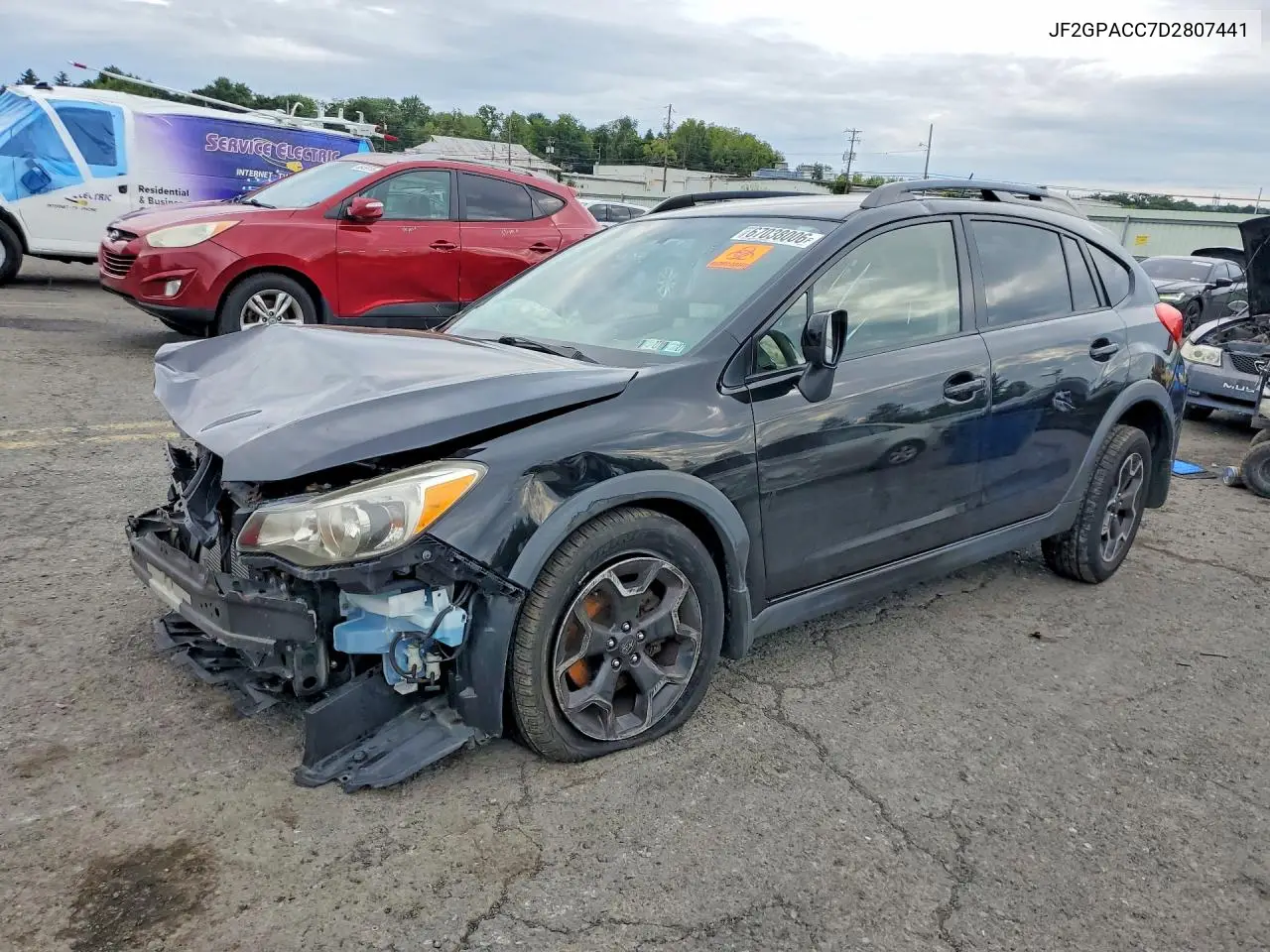 SUBARU XV 2013, VIN JF2GPACC7D2807441