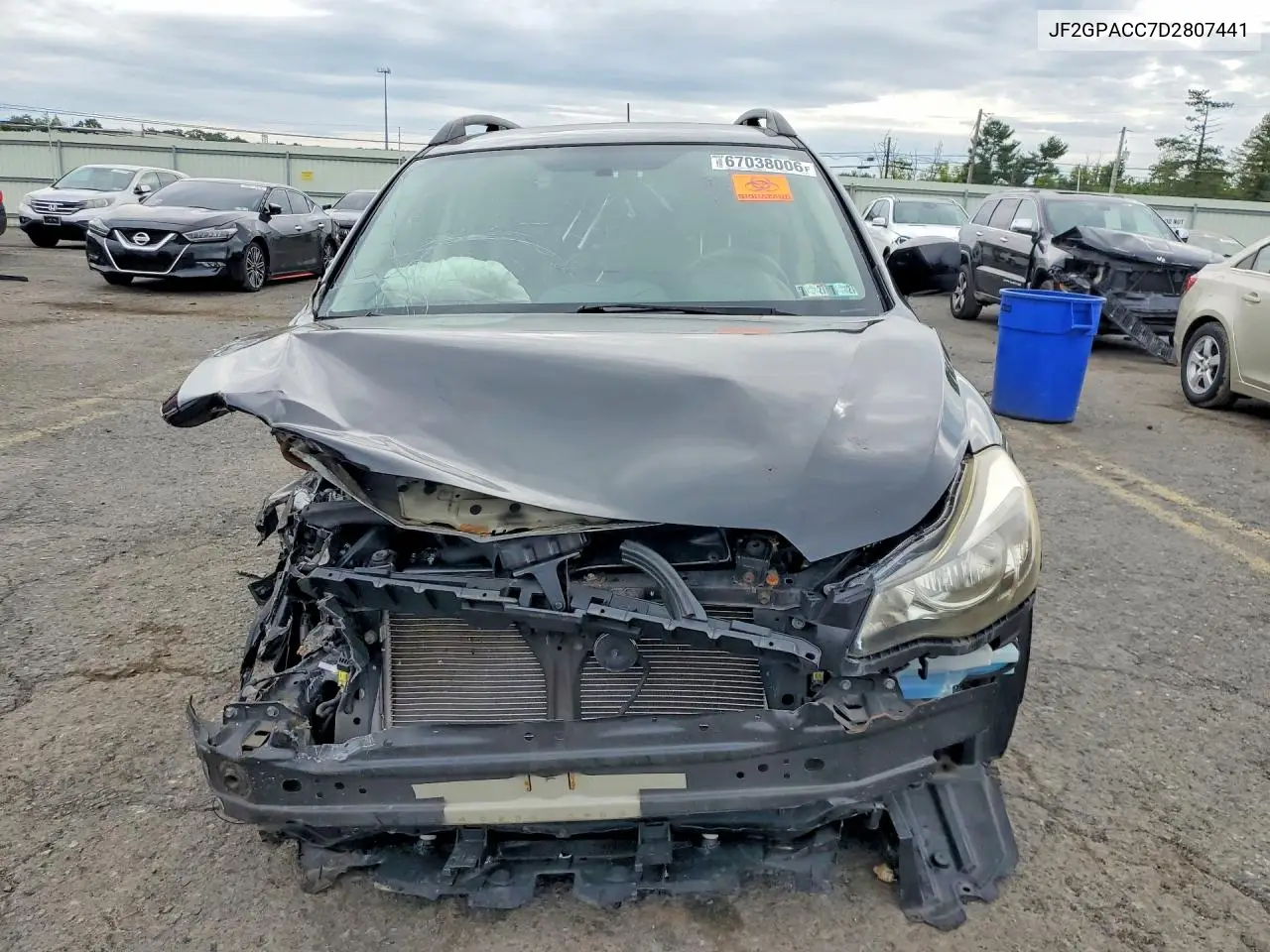2013 SUBARU XV VIN JF2GPACC7D2807441 — фото 5