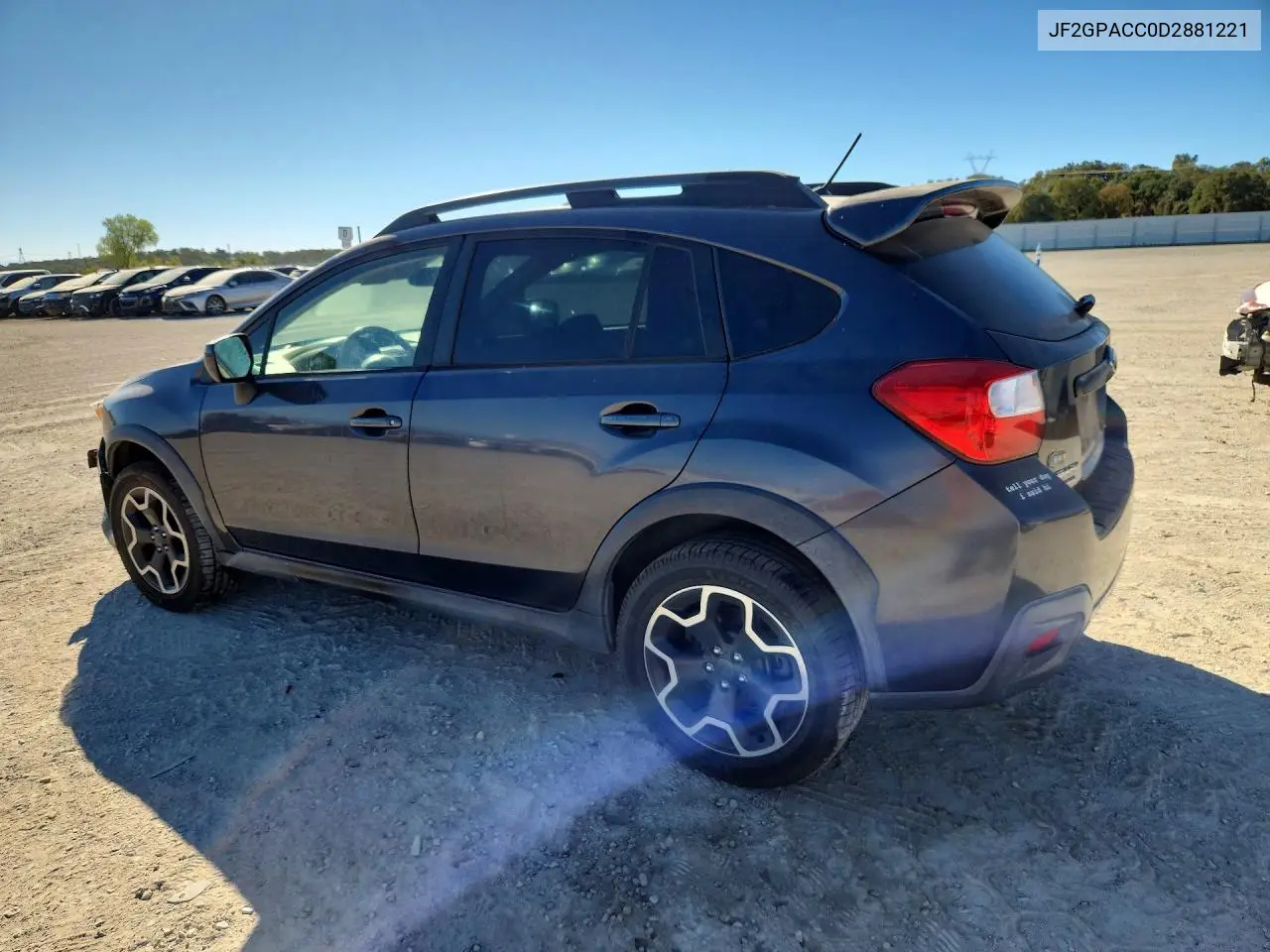 2013 SUBARU XV VIN JF2GPACC0D2881221 — фото 2