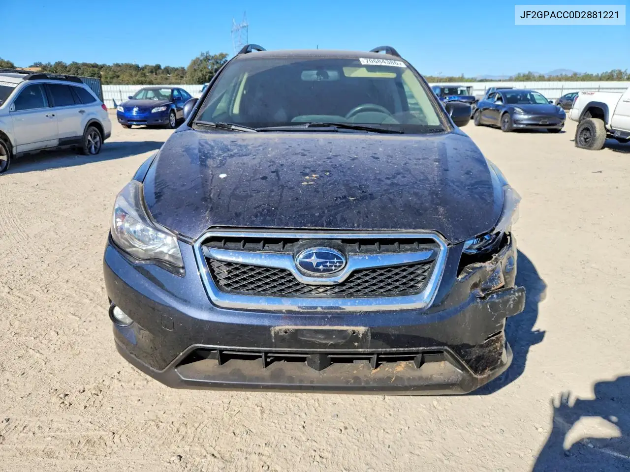 2013 SUBARU XV VIN JF2GPACC0D2881221 — фото 5