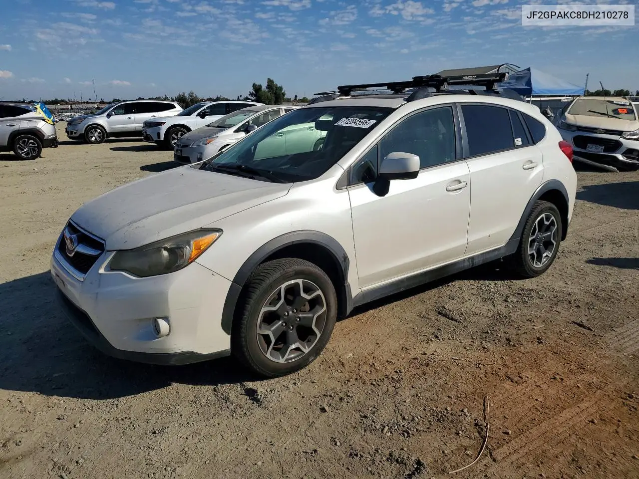 SUBARU XV 2013, VIN JF2GPAKC8DH210278