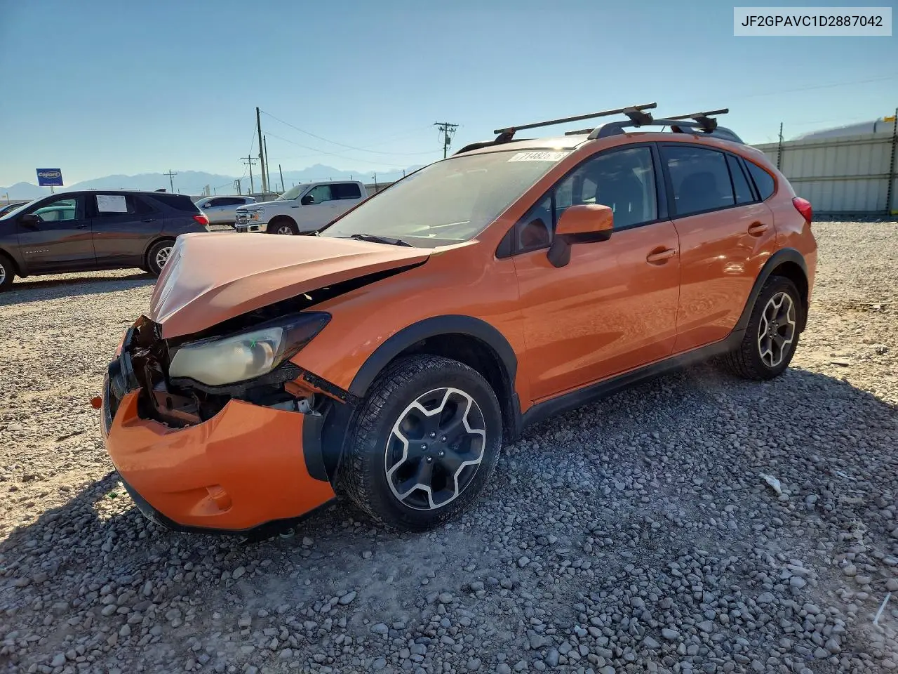 SUBARU XV 2013, VIN JF2GPAVC1D2887042