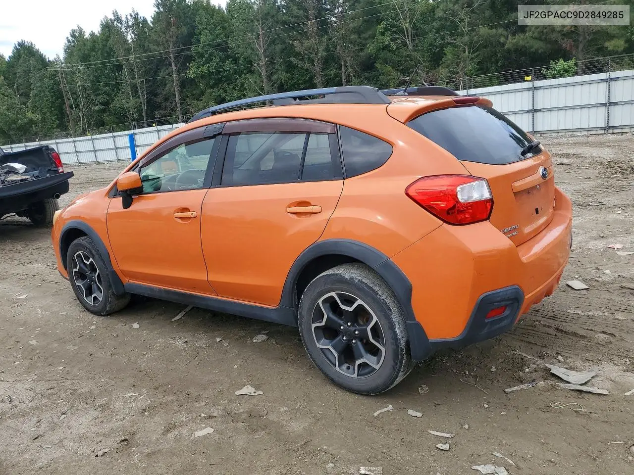 2013 SUBARU XV VIN JF2GPACC9D2849285 — фото 2