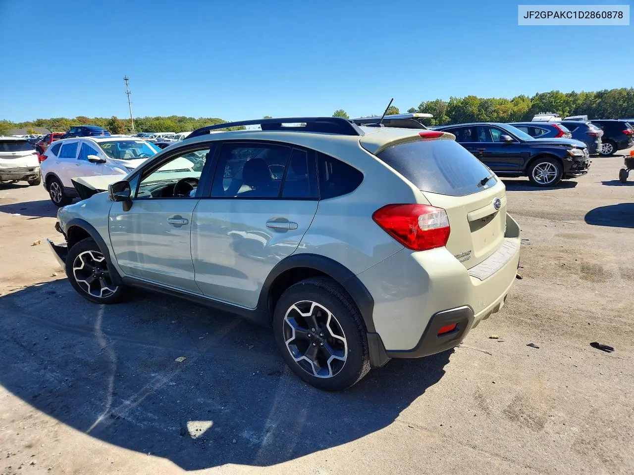 2013 SUBARU XV VIN JF2GPAKC1D2860878 — фото 2