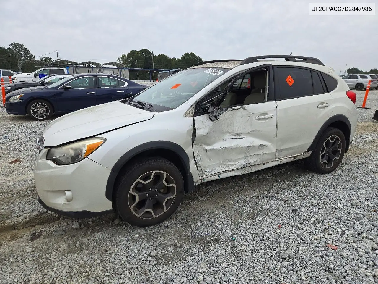 SUBARU XV 2013, VIN JF2GPACC7D2847986
