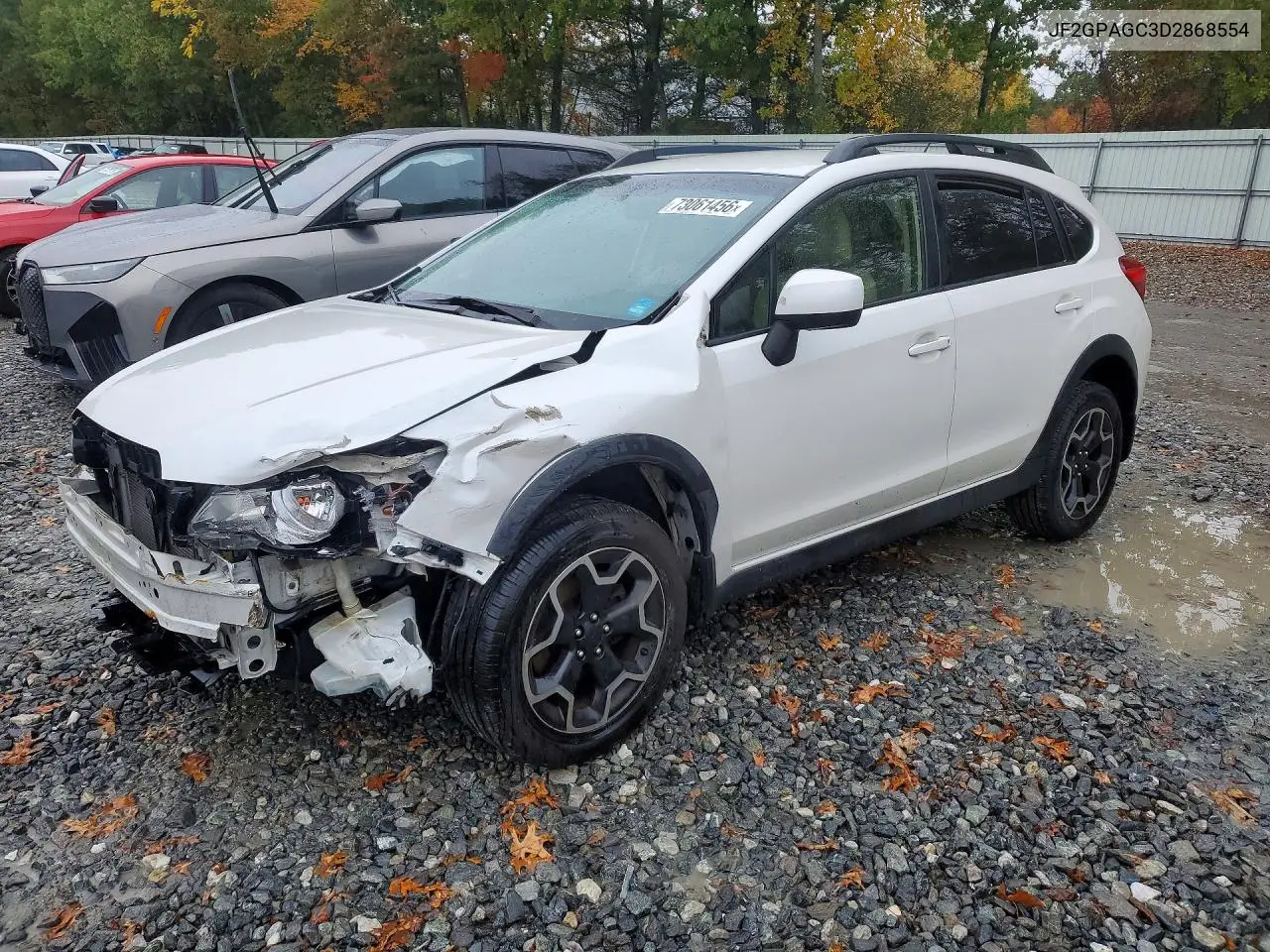 SUBARU XV 2013, VIN JF2GPAGC3D2868554