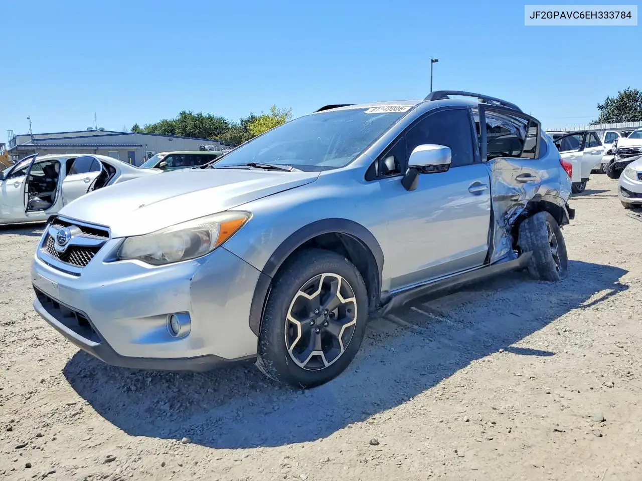 SUBARU XV 2014, VIN JF2GPAVC6EH333784