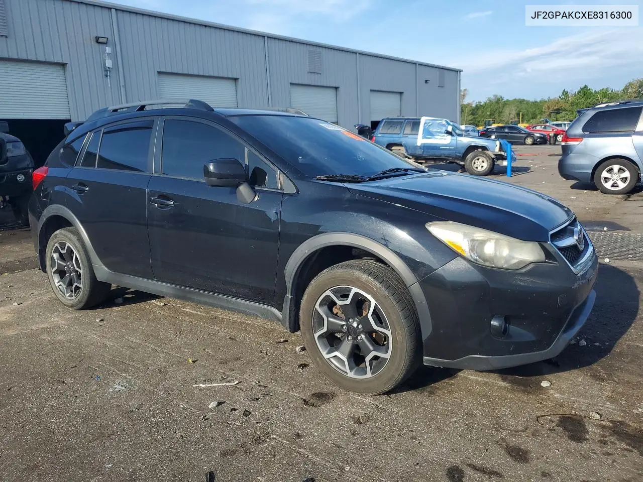 2014 SUBARU XV VIN JF2GPAKCXE8316300 — фото 4