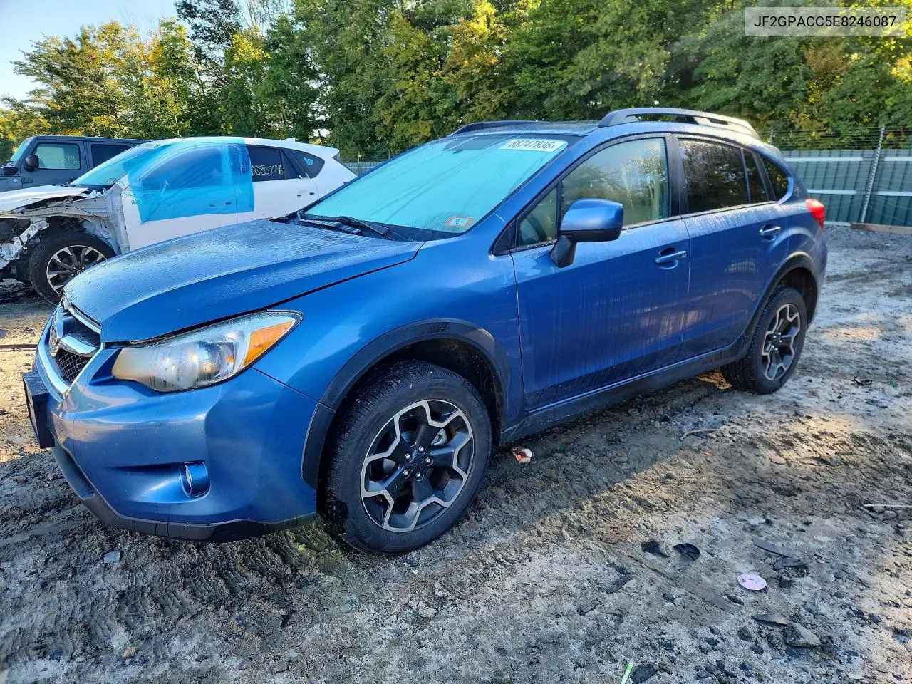SUBARU XV 2014, VIN JF2GPACC5E8246087