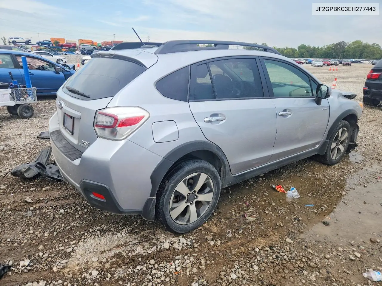 2014 SUBARU XV VIN JF2GPBKC3EH277443 — фото 3