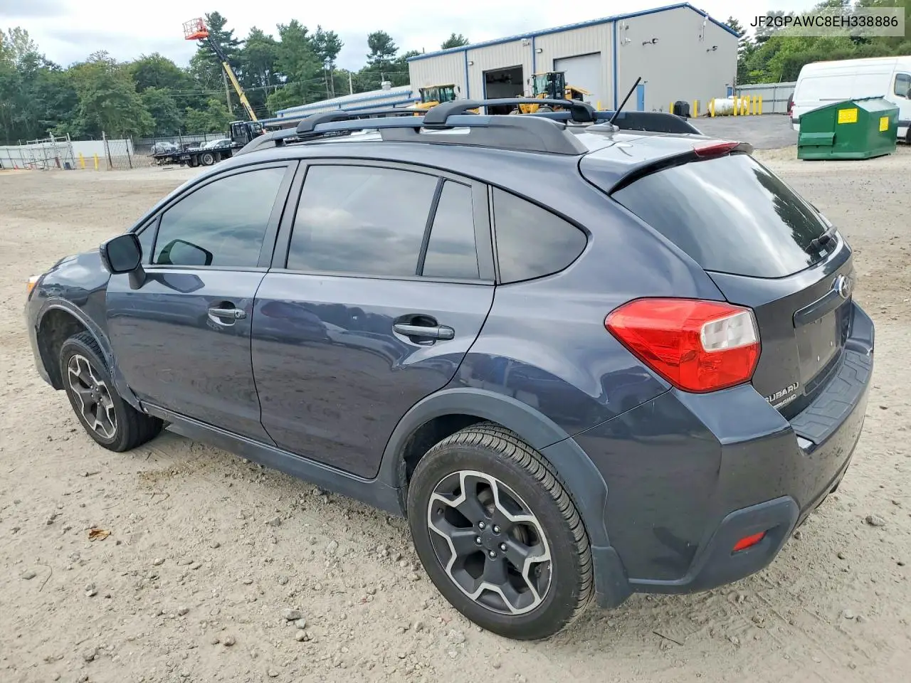 2014 SUBARU XV VIN JF2GPAWC8EH338886 — фото 2