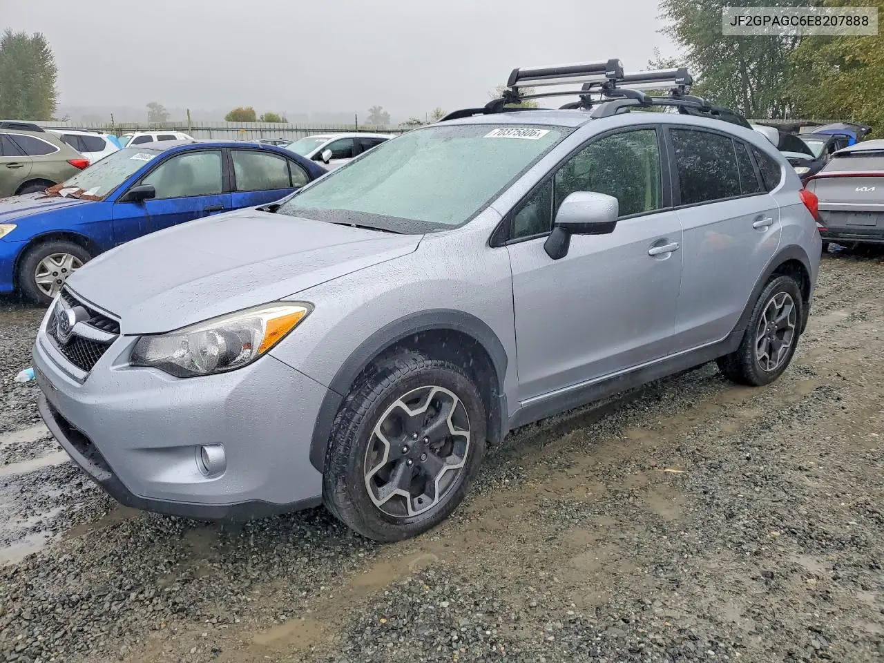 SUBARU XV 2014, VIN JF2GPAGC6E8207888