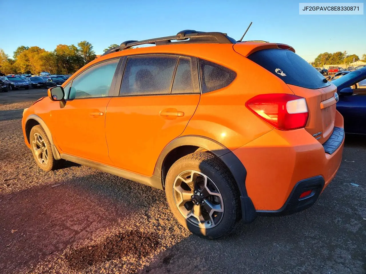 2014 SUBARU XV VIN JF2GPAVC8E8330871 — фото 2