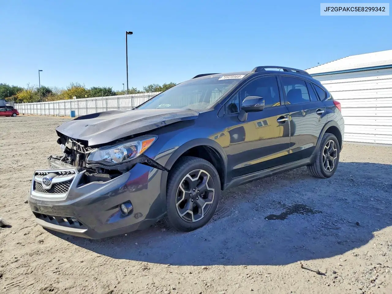 SUBARU XV 2014, VIN JF2GPAKC5E8299342