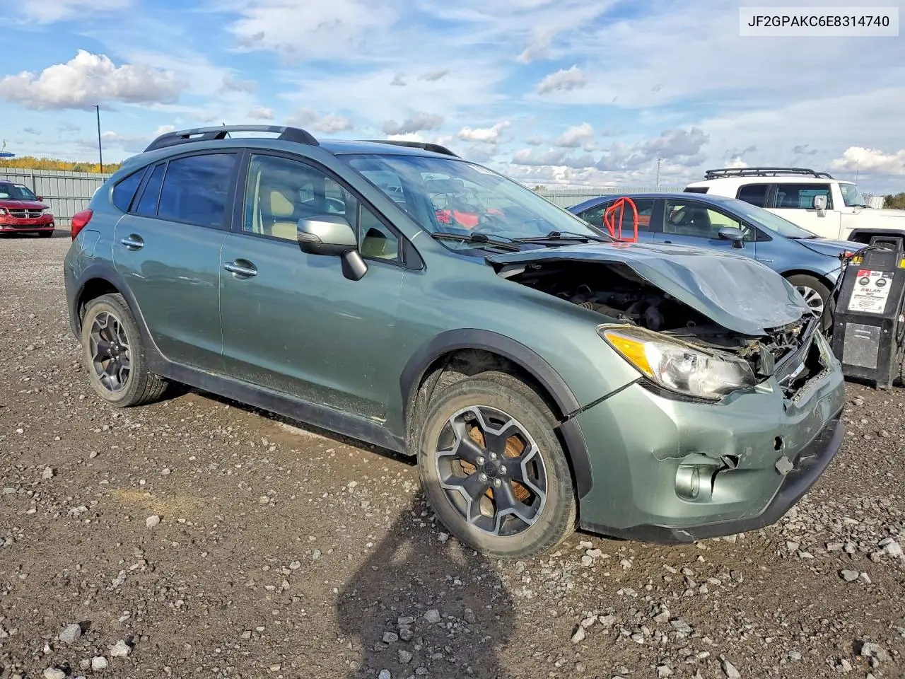 2014 SUBARU XV VIN JF2GPAKC6E8314740 — фото 4