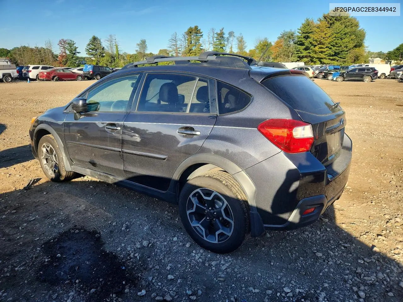 2014 SUBARU XV VIN JF2GPAGC2E8344942 — фото 2