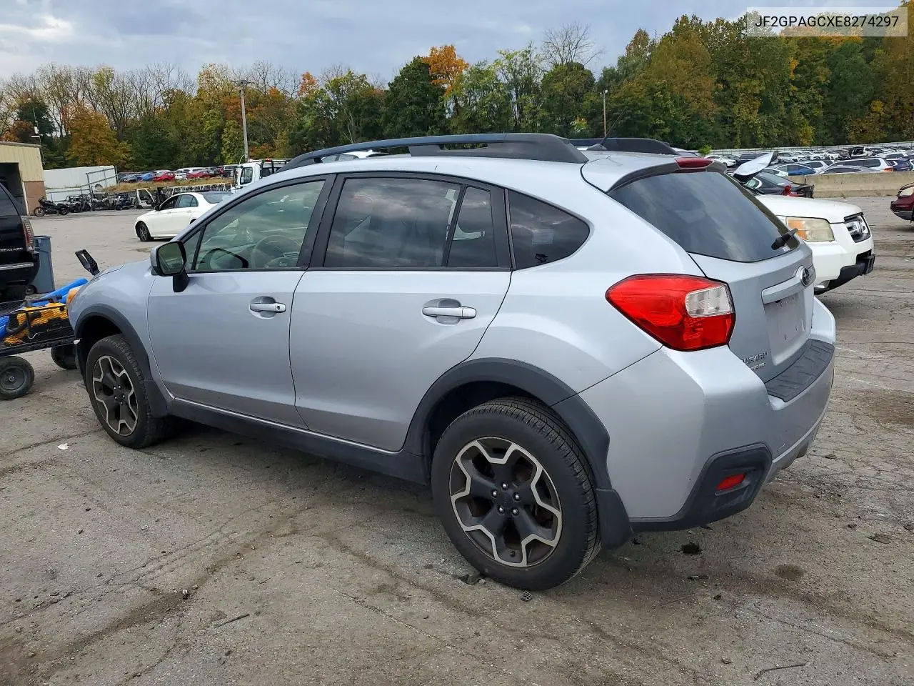 2014 SUBARU XV VIN JF2GPAGCXE8274297 — фото 2