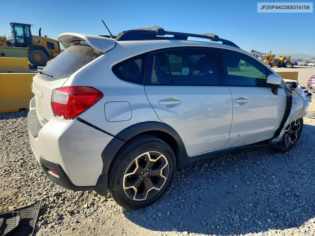 2014 SUBARU XV VIN JF2GPAKC0E8316158 — фото 3