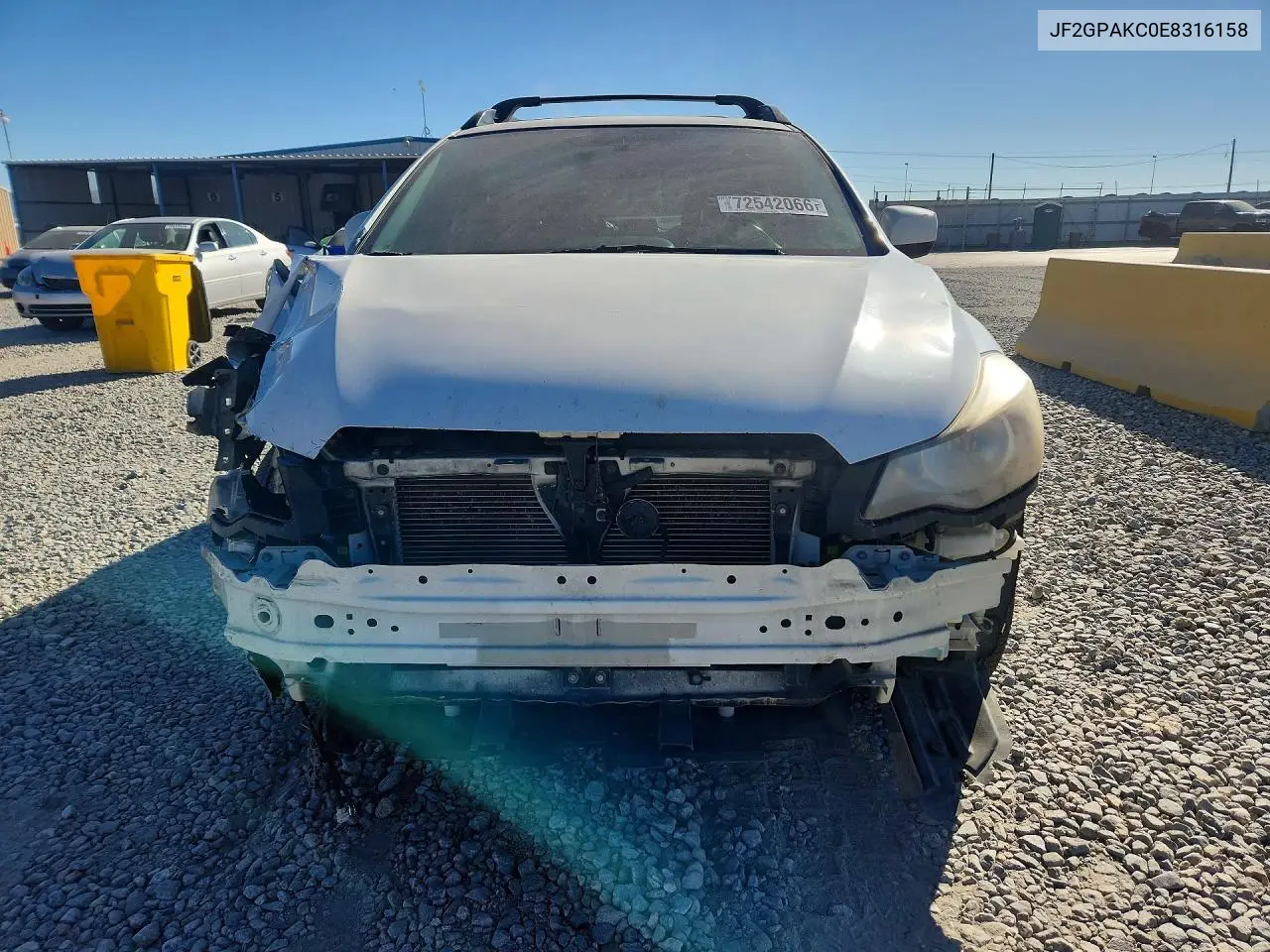 2014 SUBARU XV VIN JF2GPAKC0E8316158 — фото 5