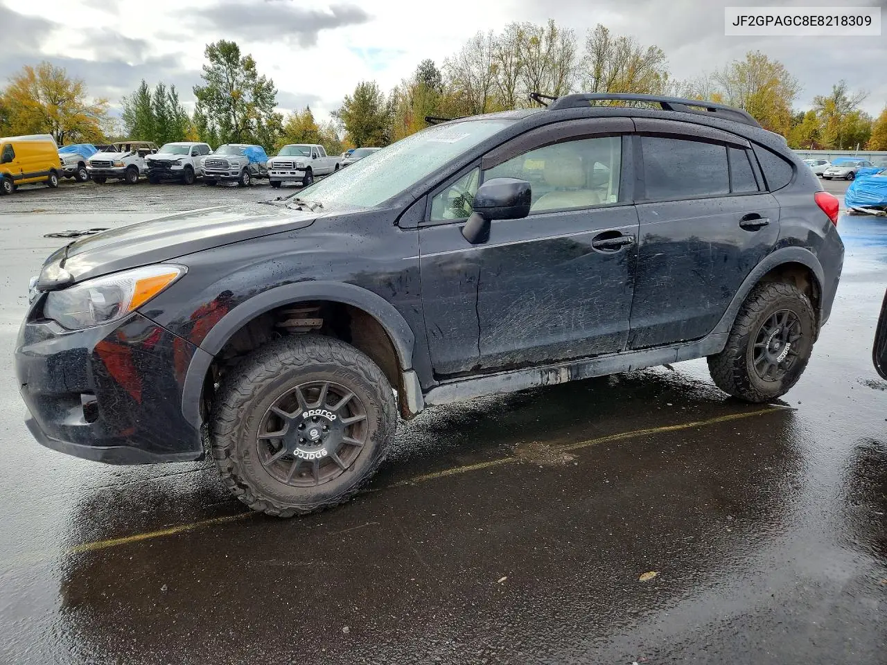 SUBARU XV 2014, VIN JF2GPAGC8E8218309
