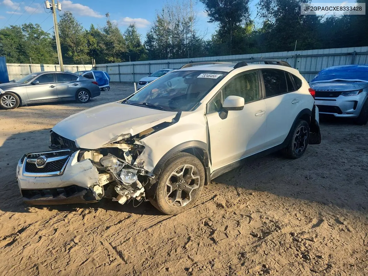 SUBARU XV 2014, VIN JF2GPAGCXE8333428