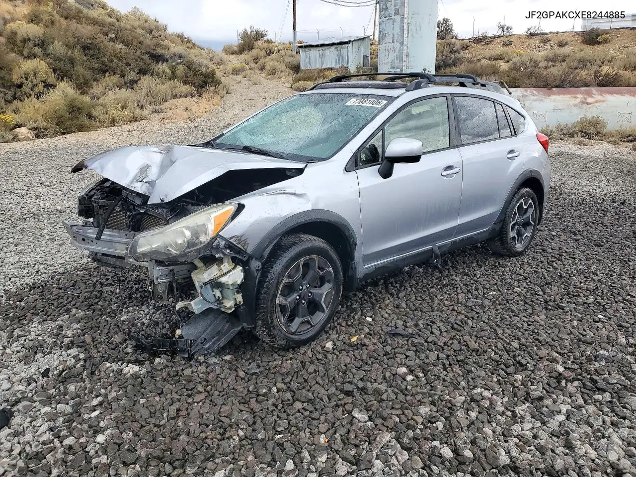 SUBARU XV 2014, VIN JF2GPAKCXE8244885