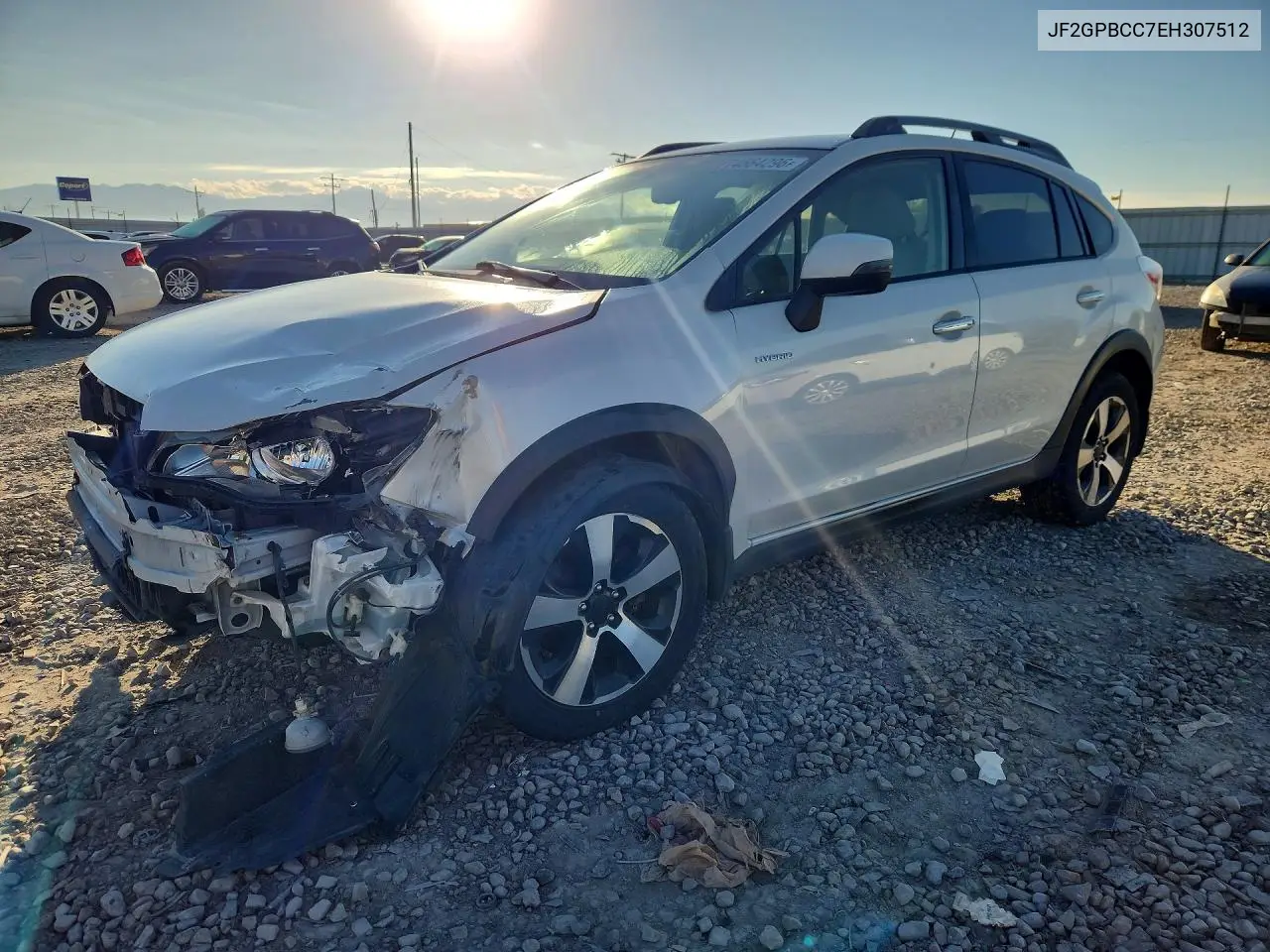 SUBARU XV 2014, VIN JF2GPBCC7EH307512