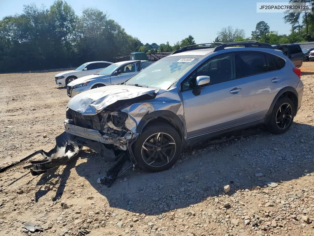 SUBARU XV 2015, VIN JF2GPADC7F8309125