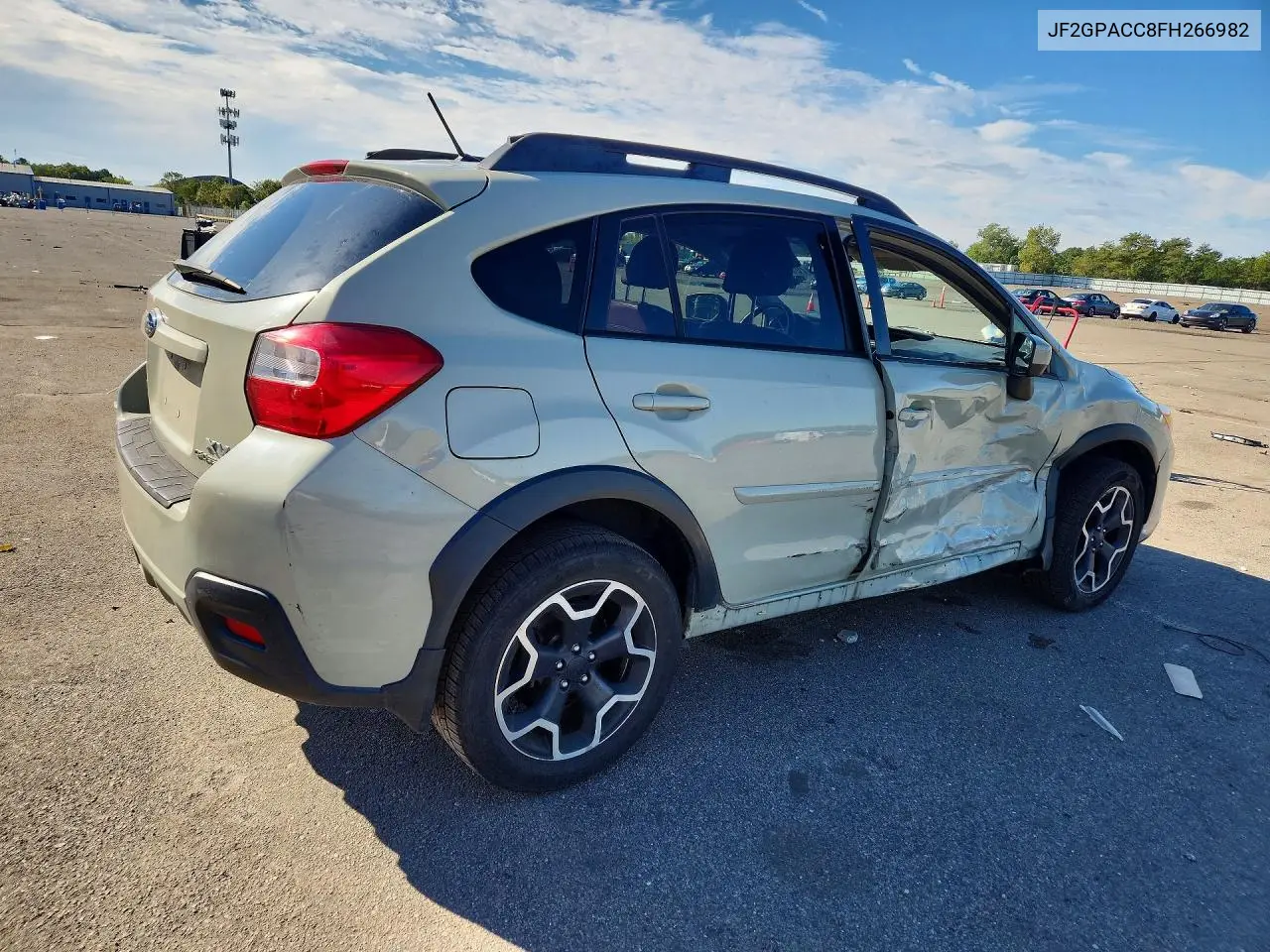 2015 SUBARU XV VIN JF2GPACC8FH266982 — фото 3