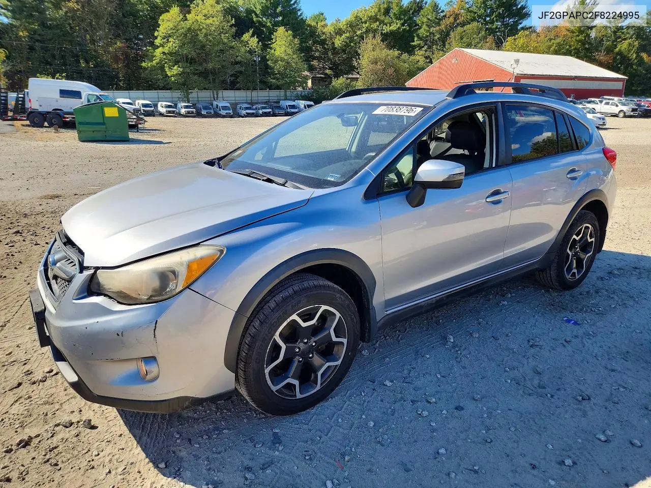 SUBARU XV 2015, VIN JF2GPAPC2F8224995
