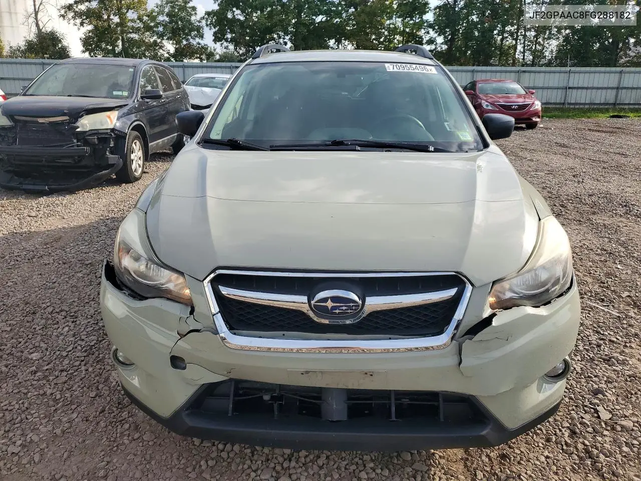 2015 SUBARU XV VIN JF2GPAAC8FG288182 — фото 5