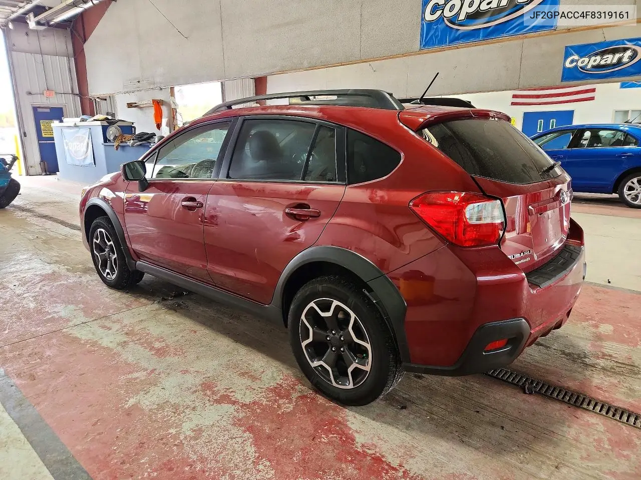 2015 SUBARU XV VIN JF2GPACC4F8319161 — фото 2