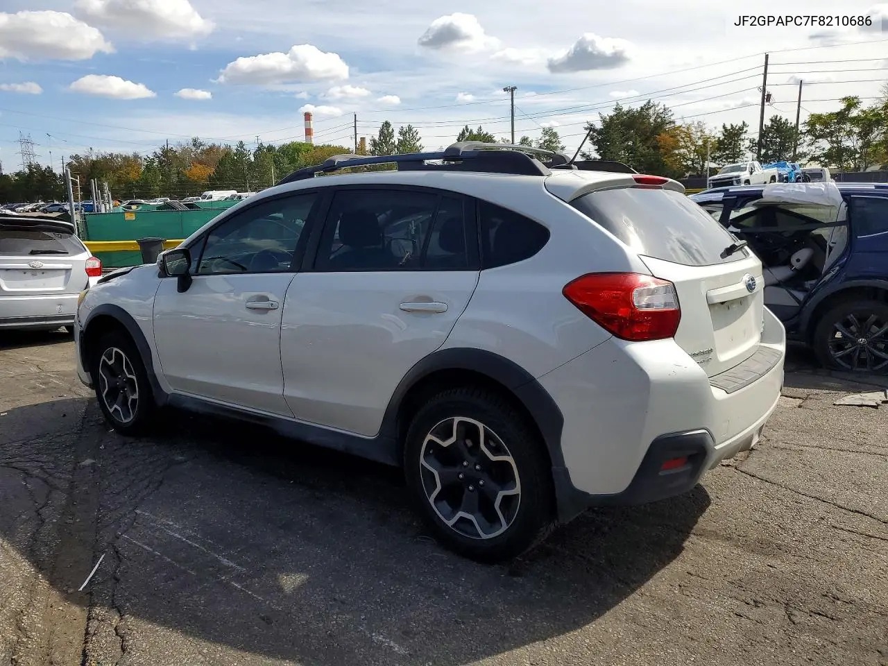 2015 SUBARU XV VIN JF2GPAPC7F8210686 — фото 2