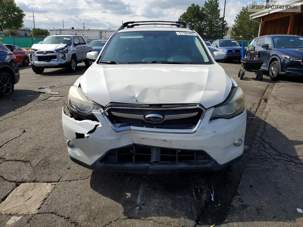 2015 SUBARU XV VIN JF2GPAPC7F8210686 — фото 5