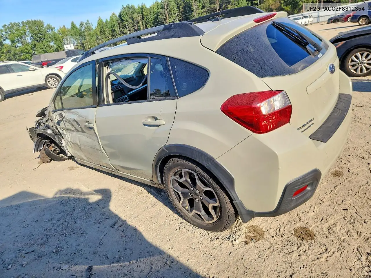 2015 SUBARU XV VIN JF2GPACC2F8312354 — фото 2