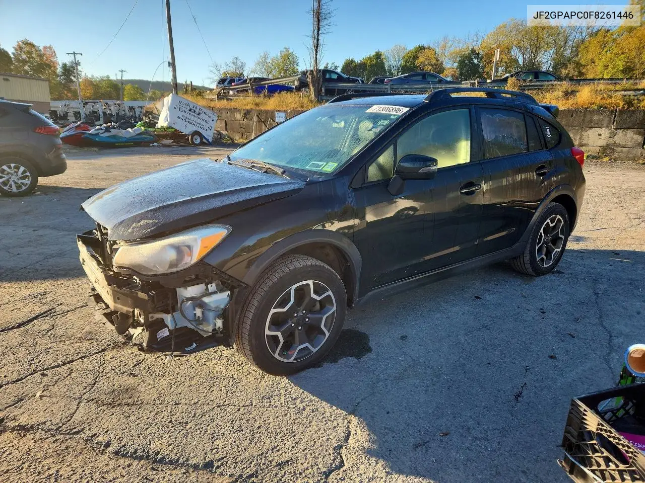 SUBARU XV 2015, VIN JF2GPAPC0F8261446