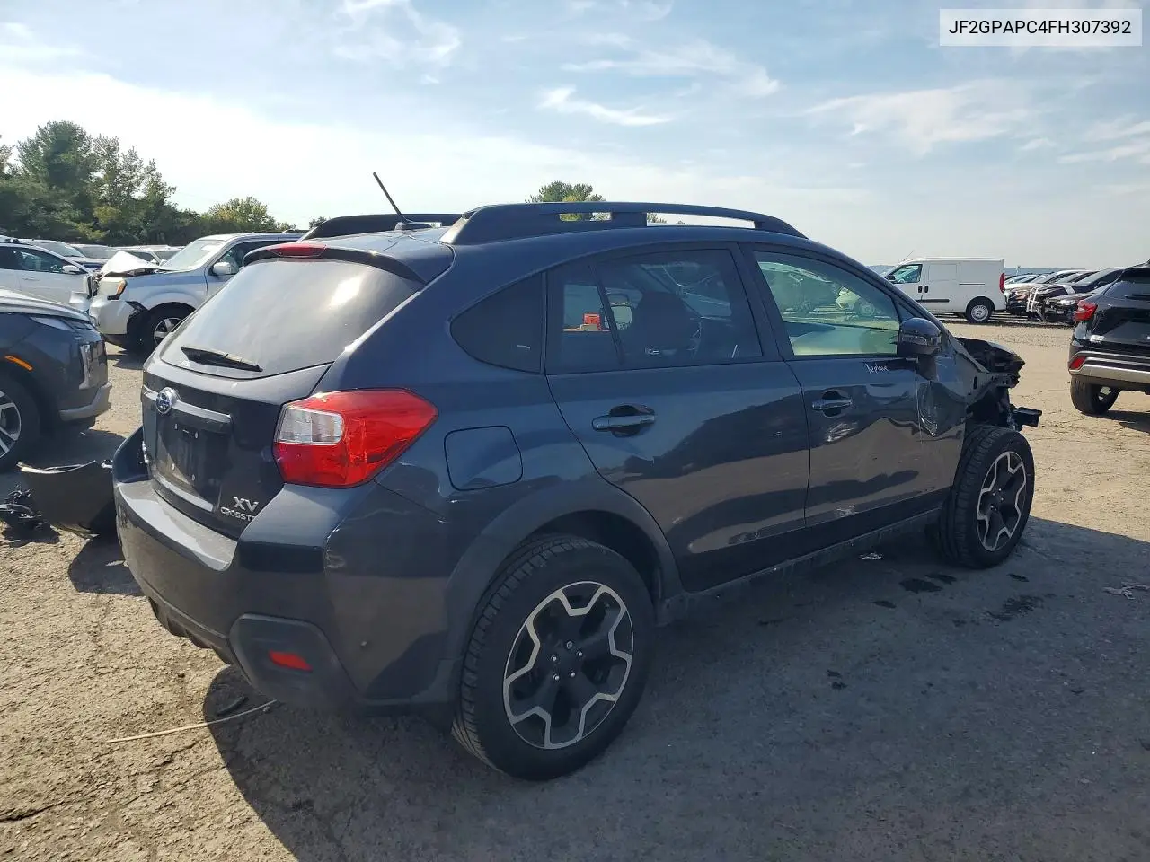 2015 SUBARU XV VIN JF2GPAPC4FH307392 — фото 3