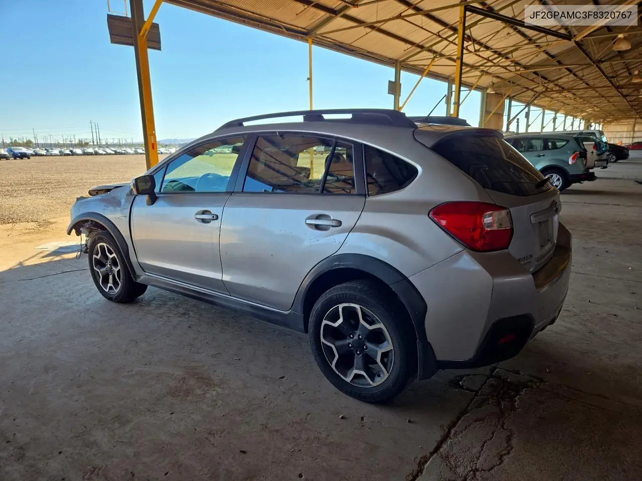 2015 SUBARU XV VIN JF2GPAMC3F8320767 — фото 2