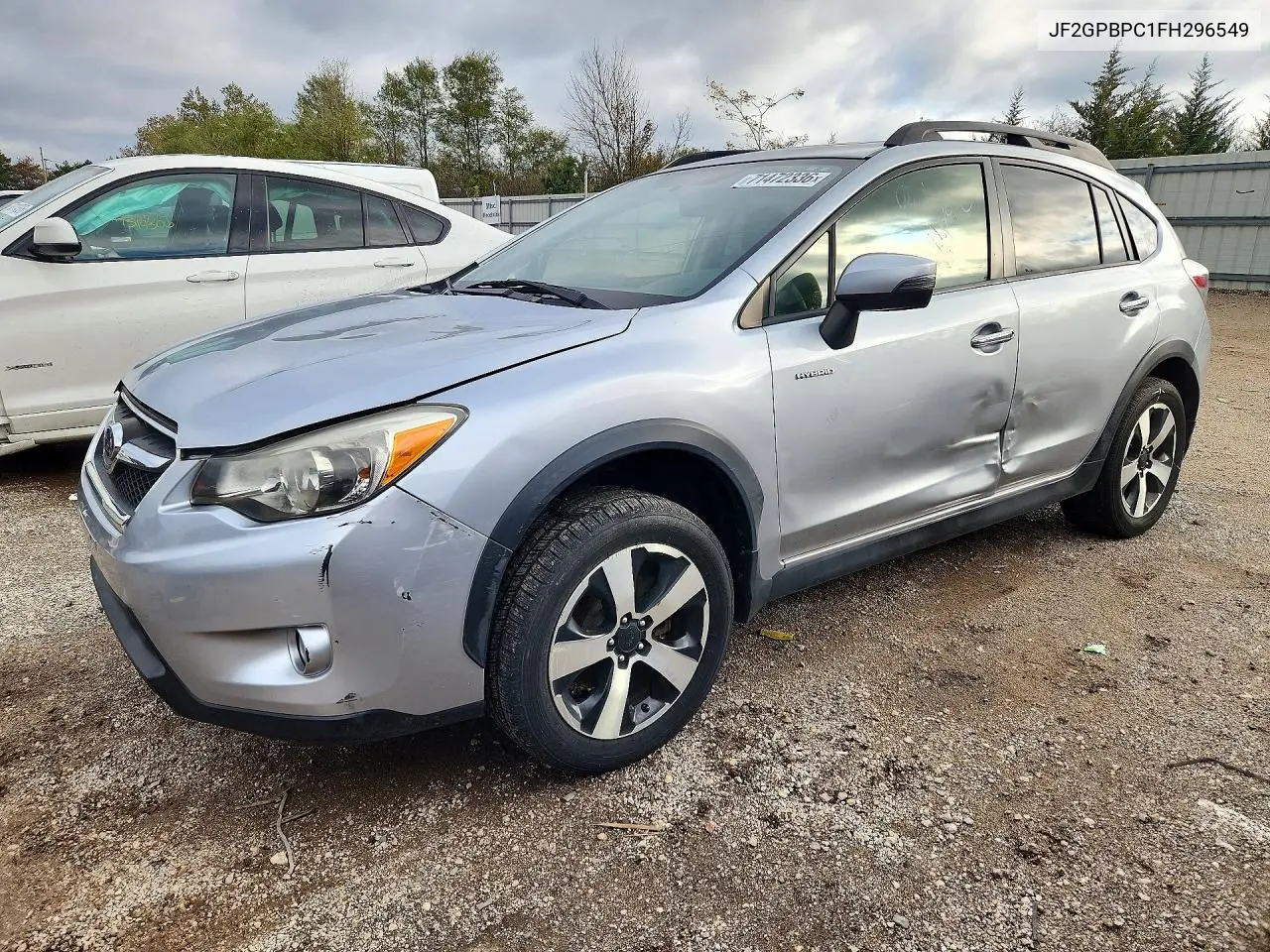 SUBARU XV 2015, VIN JF2GPBPC1FH296549
