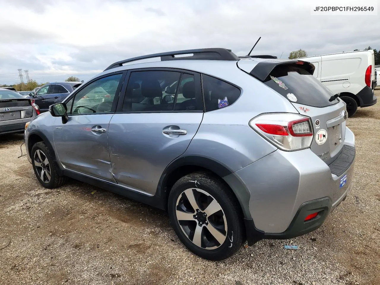 2015 SUBARU XV VIN JF2GPBPC1FH296549 — фото 2
