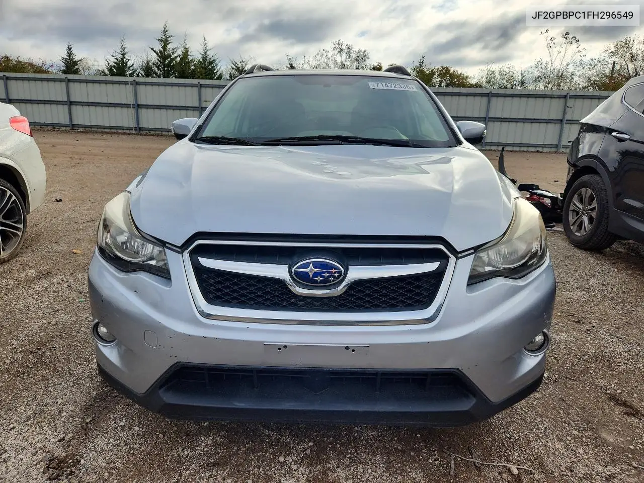 2015 SUBARU XV VIN JF2GPBPC1FH296549 — фото 5