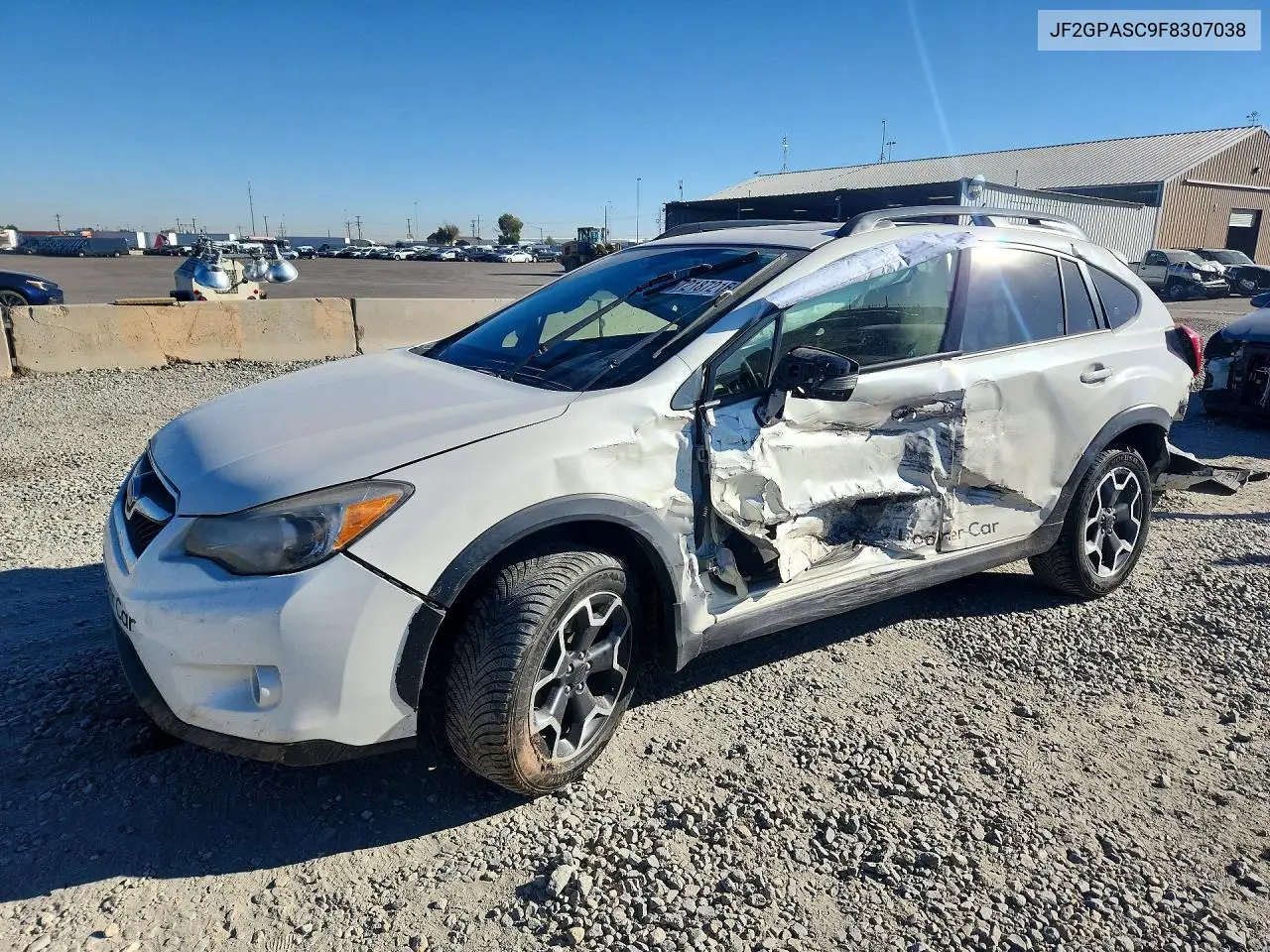 SUBARU XV 2015, VIN JF2GPASC9F8307038