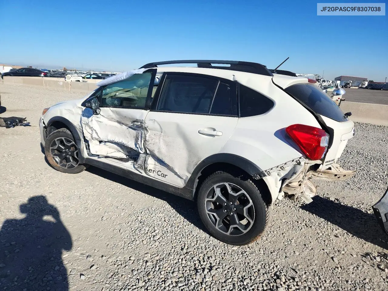 2015 SUBARU XV VIN JF2GPASC9F8307038 — фото 2