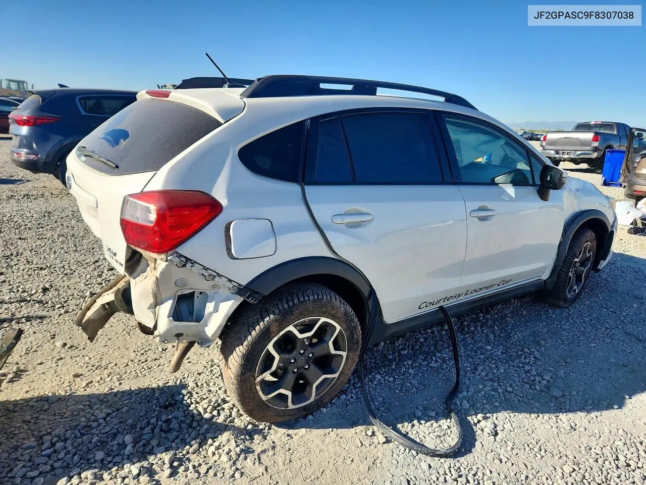 2015 SUBARU XV VIN JF2GPASC9F8307038 — фото 3