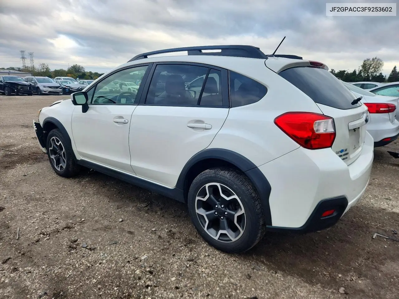 2015 SUBARU XV VIN JF2GPACC3F9253602 — фото 2