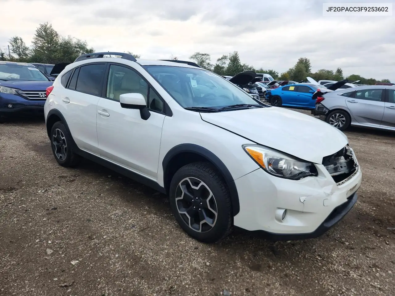 2015 SUBARU XV VIN JF2GPACC3F9253602 — фото 4