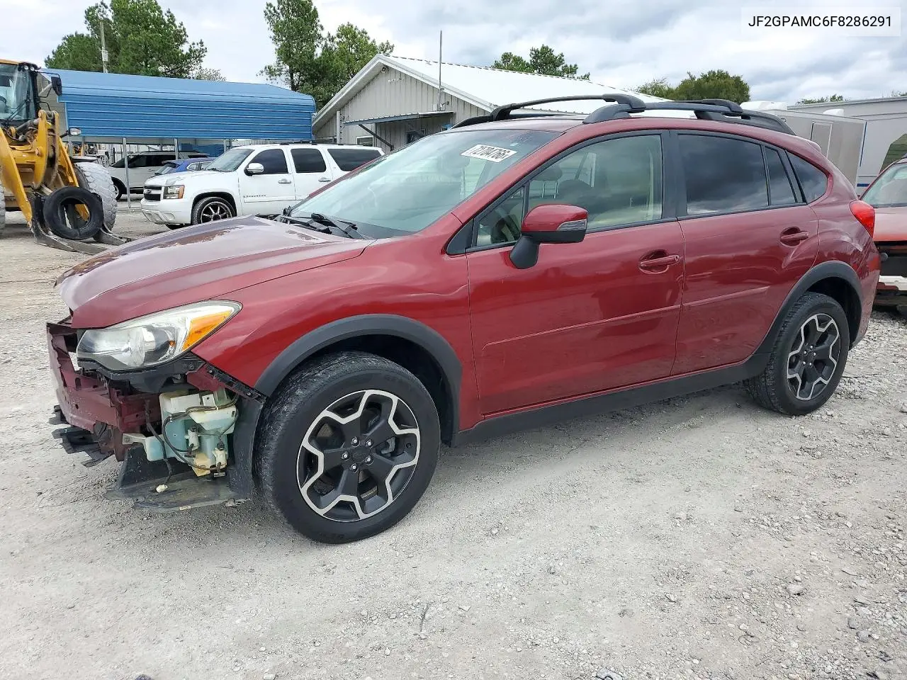 SUBARU XV 2015, VIN JF2GPAMC6F8286291