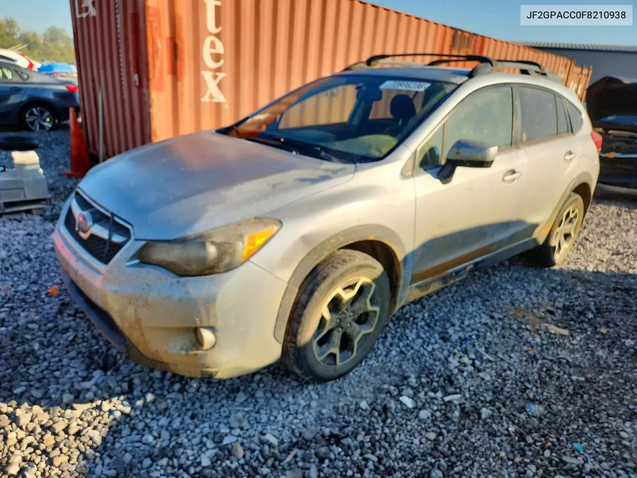 SUBARU XV 2015, VIN JF2GPACC0F8210938