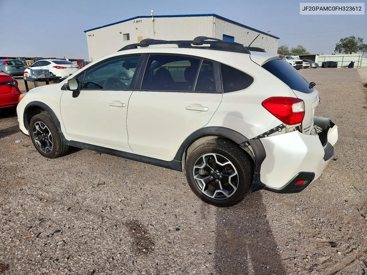 2015 SUBARU XV VIN JF2GPAMC0FH323612 — фото 2