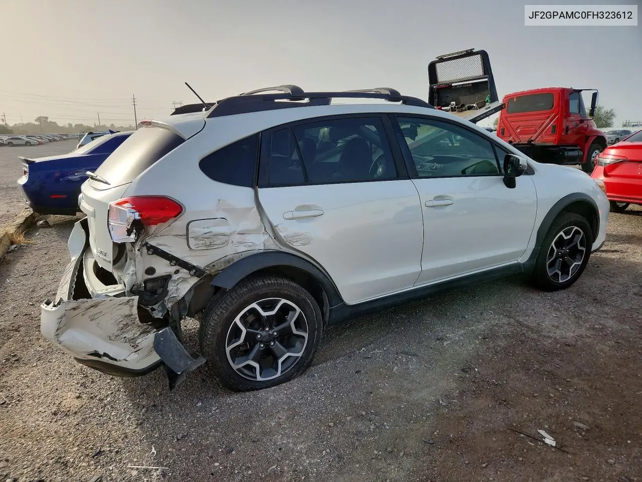2015 SUBARU XV VIN JF2GPAMC0FH323612 — фото 3